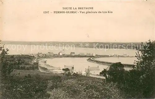 AK / Ansichtskarte Perros Guirec Vue generale du Lin Kin Perros Guirec
