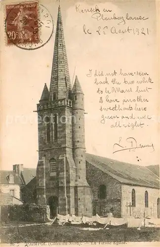 AK / Ansichtskarte Paimpol La Vieille Eglise Paimpol