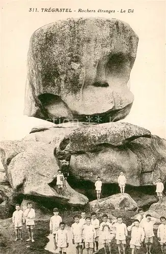 AK / Ansichtskarte Tregastel Rochers etranges Le De Tregastel