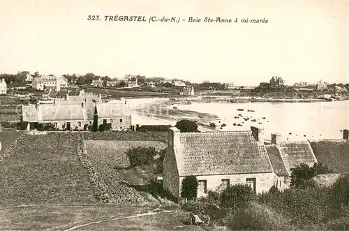 AK / Ansichtskarte Tregastel Baie Ste Anne a mi maree Tregastel