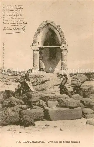 AK / Ansichtskarte Ploumanach Oratoire de Saint Guirec Ploumanach