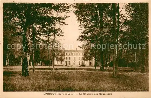 AK / Ansichtskarte Marboue Le Chateau des Coudreaux Marboue