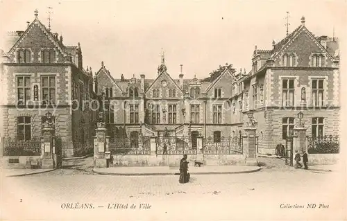 AK / Ansichtskarte Orleans_Loiret Hotel de Ville Orleans_Loiret