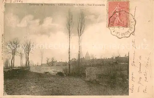 AK / Ansichtskarte Courcelles_Pithiviers Vue d ensemble Courcelles_Pithiviers