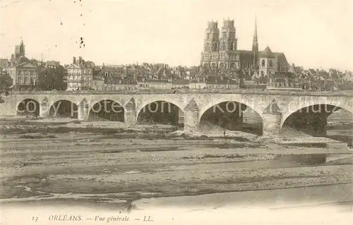 AK / Ansichtskarte Orleans_Loiret Vue generale Orleans_Loiret