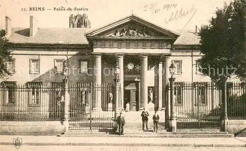 AK / Ansichtskarte Reims_51 Palais de Justice 