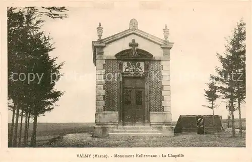 AK / Ansichtskarte Valmy_Marne Monument Kellermann La Chapelle Valmy Marne