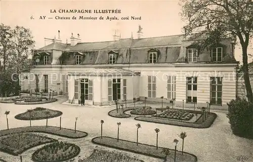 AK / Ansichtskarte Ay_51_Marne Chateau de Monsieur de Ayala cote Nord 