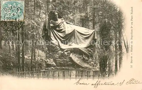 AK / Ansichtskarte Dijon_21 Statue de Napoleon I au Parc Noisot 