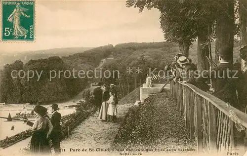AK / Ansichtskarte Saint Cloud en Dunois Parc de St Cloud Vue panoramique Prise de la Terrasse Superieure Saint Cloud en Dunois