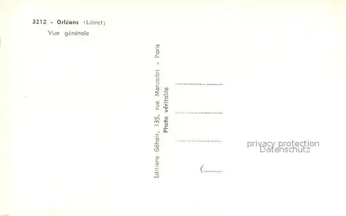AK / Ansichtskarte Orleans_Loiret Vue generale aerienne Orleans_Loiret