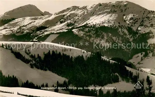AK / Ansichtskarte Gampenkogel Alpengasthof Maierl Gampenkogel