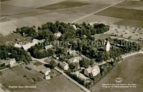 AK / Ansichtskarte Herrestad Fliegeraufnahme 