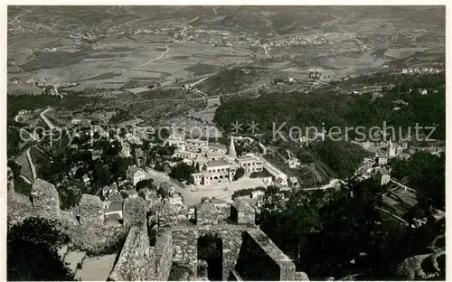 AK / Ansichtskarte Sintra Castelo dos Mouros e Vista panoramica Sintra