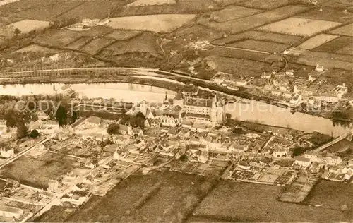 AK / Ansichtskarte Solesmes_Sarthe Vue aerienne Solesmes_Sarthe