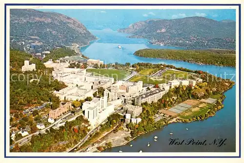 AK / Ansichtskarte New_York_City United States Military Academy West Point Air view New_York_City