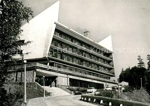 AK / Ansichtskarte Olszowka_Gorna Dom Wypoczynkowy Transportowiec Beskid Slaski Berghotel Beskiden Olszowka Gorna