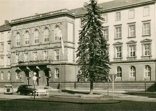AK / Ansichtskarte Giessen_Lahn Universitaet Kupfertiefdruck Giessen_Lahn