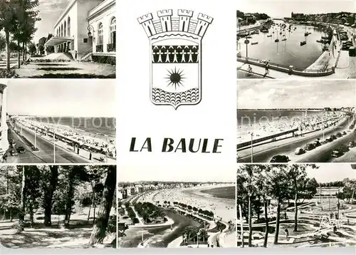 AK / Ansichtskarte La_Baule_sur_Mer La plus belle plage d Europe Hotel Port La_Baule_sur_Mer