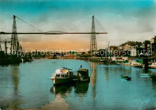 AK / Ansichtskarte Nantes_Loire_Atlantique Le port vers Sainte Anne Pont Nantes_Loire_Atlantique