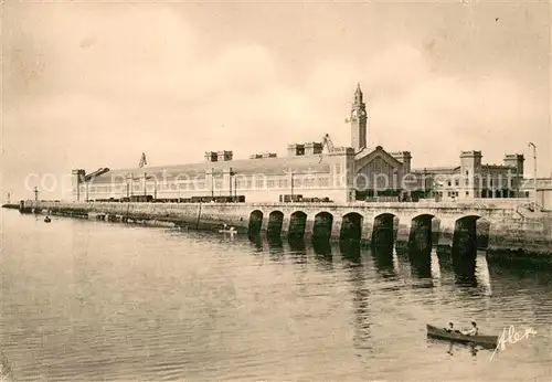 AK / Ansichtskarte Cherbourg La nouvelle gare maritime 