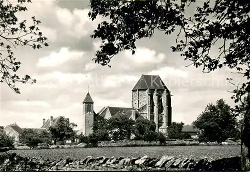 AK / Ansichtskarte Saint Thibault_Aube Eglise Prieure fin XIIIe siecle Saint Thibault Aube