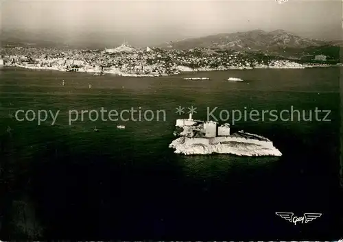 AK / Ansichtskarte Chateau_d_If_pres_de_Marseille Vue aerienne 