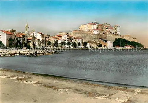 AK / Ansichtskarte Calvi Vue generale et la plage Calvi