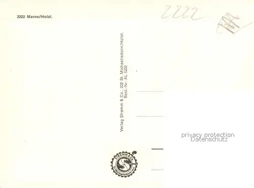 AK / Ansichtskarte Marne_Holstein Motive Innenstadt Kirche Parkanlagen Marne_Holstein