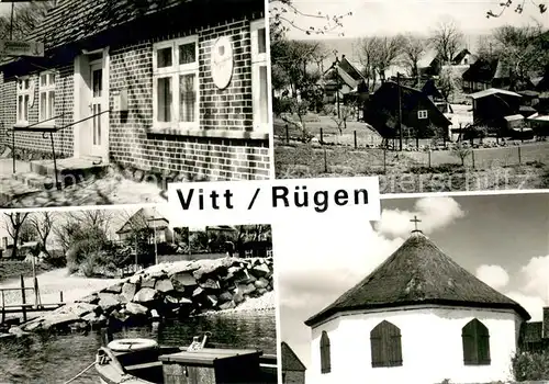 AK / Ansichtskarte Vitt_Ruegen Motive Fischerdorf Vitt_Ruegen