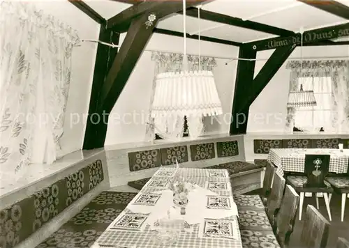 AK / Ansichtskarte Banzkow Gaststaette Lewitzmuehle 2. Etage Banzkow