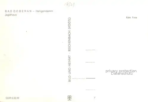 AK / Ansichtskarte Heiligendamm_Ostseebad Jagdhaus Heiligendamm_Ostseebad