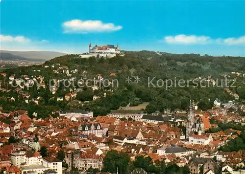 AK / Ansichtskarte Coburg Fliegeraufnahme mit Burg Coburg