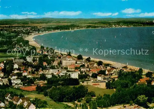 AK / Ansichtskarte Scharbeutz_Ostseebad Fliegeraufnahme Scharbeutz_Ostseebad