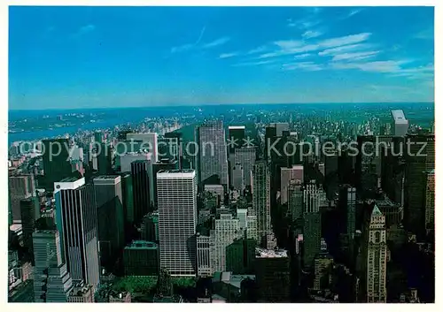 AK / Ansichtskarte New_York_City Skyline facing north New_York_City