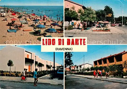 AK / Ansichtskarte Lido_di_Dante Strand Baby Markt Ferienhaeuser 