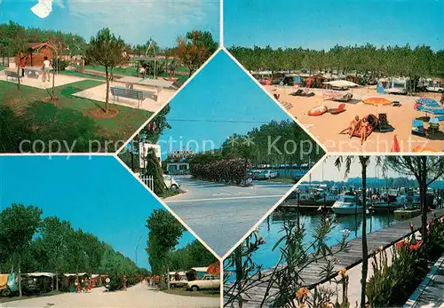 AK / Ansichtskarte Cavallino_Venezia Camping Residence Minigolf Hafen Cavallino Venezia