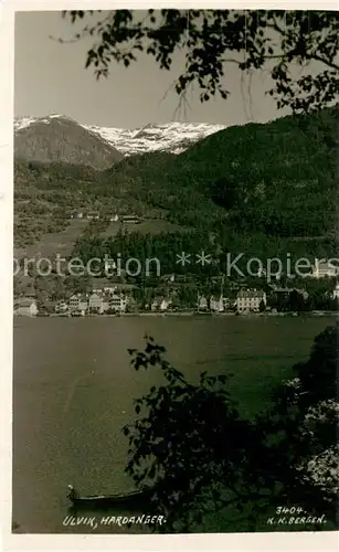 AK / Ansichtskarte Ulvik Panorama Blick ueber den Fjord Ulvik