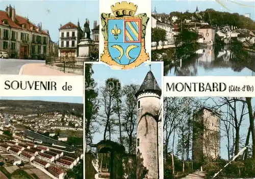 AK / Ansichtskarte Montbard Vues d ensemble de la ville Tour Montbard