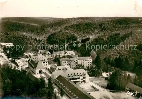 AK / Ansichtskarte La_Pierre qui Vire Vue aerienne de l Abbaye Sainte Marie La_Pierre qui Vire