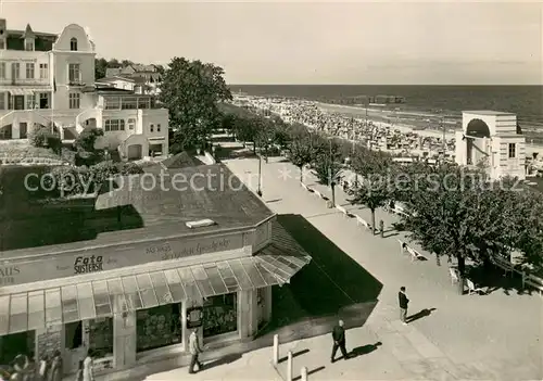 AK / Ansichtskarte Bansin_Ostseebad Strandblick Bansin_Ostseebad
