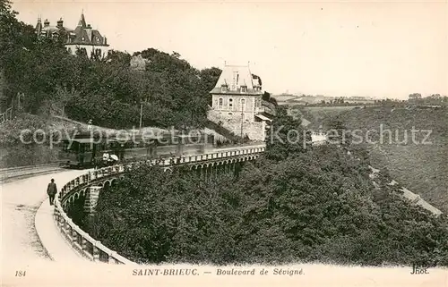 AK / Ansichtskarte Saint Brieuc_Cotes d_Armor Boulevard de Sevigne Saint Brieuc_Cotes d