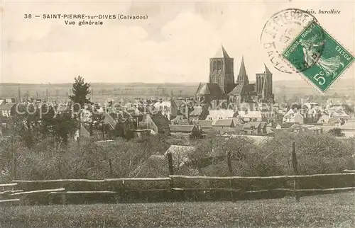 AK / Ansichtskarte Saint Pierre sur Dives Vue generale Saint Pierre sur Dives