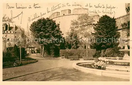 AK / Ansichtskarte Saint Malo_35 Tour generale et le jardin public 