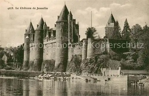 AK / Ansichtskarte Josselin Chateau Schloss Josselin
