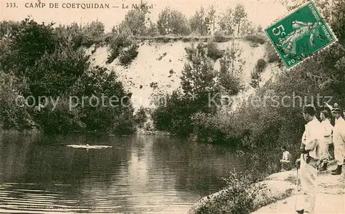 AK / Ansichtskarte Camp_de_Coetquidan Le Mineral au camp militaire Camp_de_Coetquidan