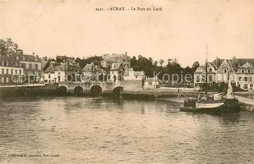 AK / Ansichtskarte Auray_56 Le Port du Loch 