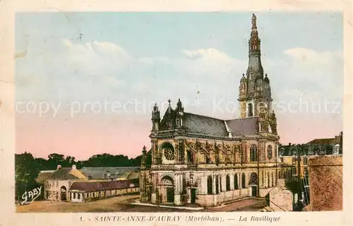 AK / Ansichtskarte Sainte Anne d_Auray La basilique Sainte Anne d Auray