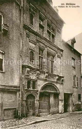 AK / Ansichtskarte Orleans_Loiret La Maison de la Coquille Orleans_Loiret