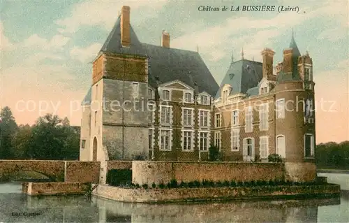 AK / Ansichtskarte La_Bussiere_Loiret Chateau Schloss La_Bussiere_Loiret